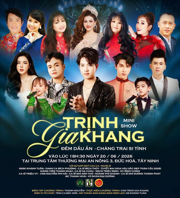 Trịnh Gia Khang và Mini show "Dấu ấn chàng trai si tình", ca sĩ Bích Thủy hỗ trợ hết mình - Ảnh 3.