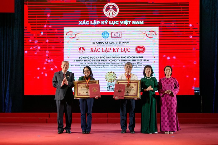 Nestlé MILO đồng hành cùng Hội thi Thể dục Thể thao học sinh TP HCM 2026 - Ảnh 2. Nestlé MILO đồng hành cùng Hội thi Thể dục Thể thao học sinh TP HCM 2026 - Ảnh 2.