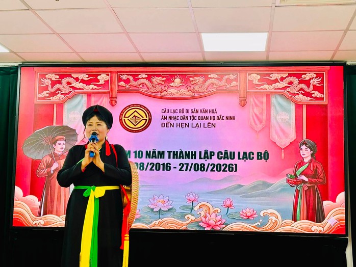 10 năm gieo duyên Quan Họ giữa lòng thành phố mang tên Bác - Ảnh 2.