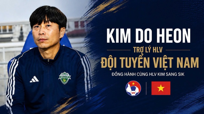 HLV Kim Sang-sik mời trợ lý từng thi đấu ở Ngoại hạng Anh hỗ trợ tuyển Việt Nam - Ảnh 1.