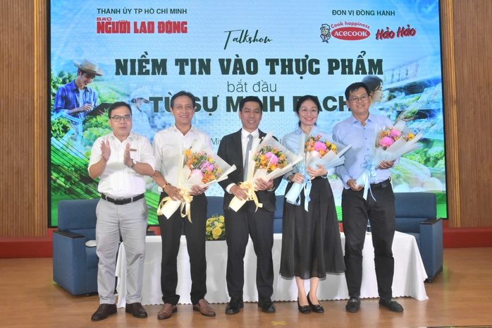 Niềm tin vào thực phẩm bắt đầu từ sự minh bạch - Ảnh 1.