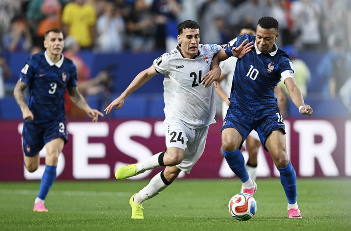 Mbappe lập cú đúp, Pháp tiễn tuyển Iraq về nước sớm - Ảnh 2.