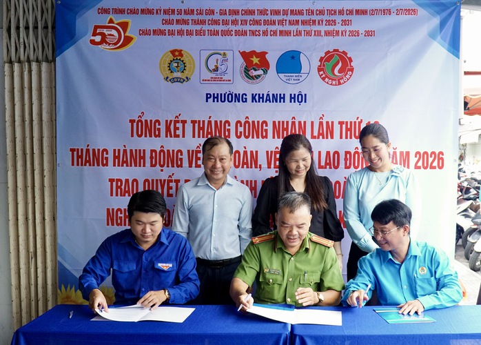 Phường Khánh Hội: Đa dạng hoạt động đồng hành cùng đoàn viên - lao động - Ảnh 11.