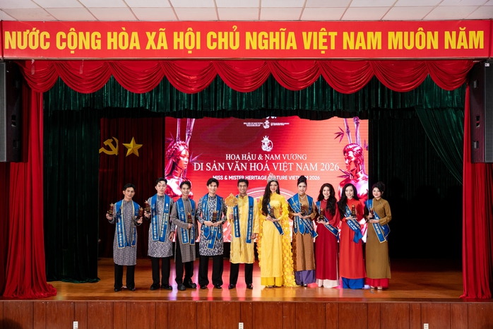 Nhan sắc Hoa hậu và Nam vương Di sản văn hóa Việt Nam 2026 - Ảnh 3.