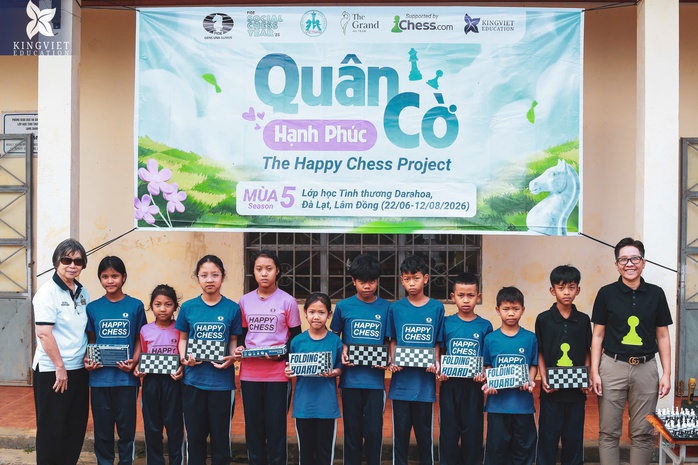Khai giảng dự án "Quân cờ hạnh phúc" mùa 5: Thắp sáng ước mơ cho trẻ em vùng cao - Ảnh 3.