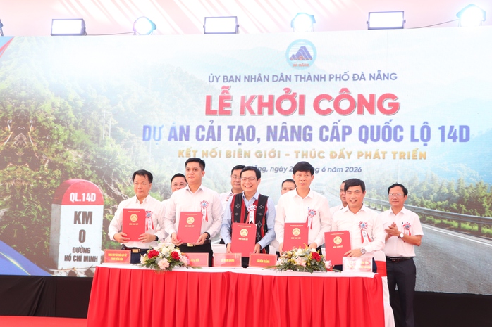 Khởi c&ocirc;ng dự &aacute;n hơn 4.500 tỉ đồng n&acirc;ng cấp Quốc lộ 14D ở Đ&agrave; Nẵng - Ảnh 4.