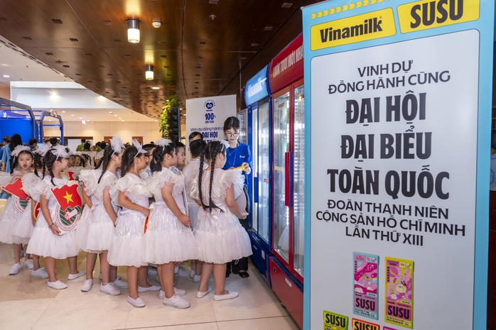 Vinamilk đồng h&agrave;nh c&ugrave;ng Đại hội Đo&agrave;n to&agrave;n quốc lần thứ XIII - Ảnh 2.