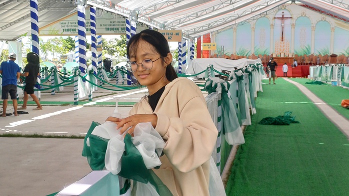VIDEO: Th&aacute;nh đường Tắc Sậy trước lễ Tuy&ecirc;n phong Ch&acirc;n phước linh mục Phanxic&ocirc; Xavi&ecirc; Trương Bửu Diệp - Ảnh 5.