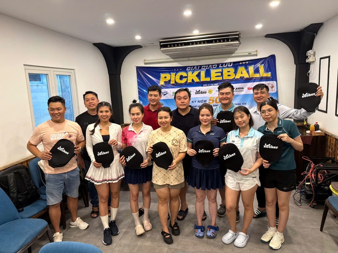 Giao lưu pickleball mừng 50 năm th&agrave;nh phố S&agrave;i G&ograve;n &ndash; Gia Định mang t&ecirc;n Chủ tịch Hồ Ch&iacute; Minh - Ảnh 9.