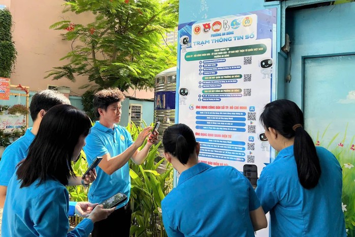 C&ocirc;ng  đo&agrave;n phường An Đ&ocirc;ng chung tay x&acirc;y dựng trường học xanh, chuyển đổi số - Ảnh 5.