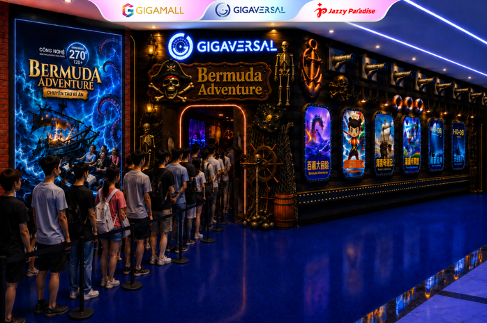 Gigamall ra mắt si&ecirc;u phẩm thực tế ảo "Bermuda Adventure - Chuyến t&agrave;u b&iacute; ẩn" - Ảnh 2.