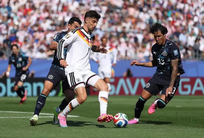 Paraguay quật ng&atilde; Đức tr&ecirc;n chấm lu&acirc;n lưu, tạo c&uacute; sốc tại World Cup 2026 - Ảnh 1.