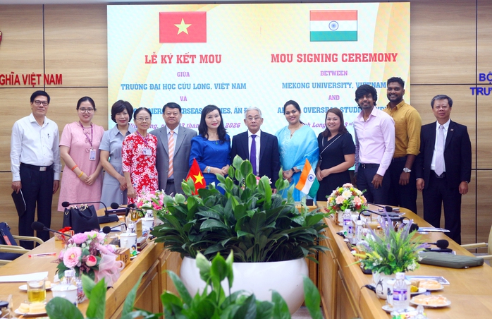 Trường Đại học Cửu Long hợp t&aacute;c với một tập đo&agrave;n của Ấn Độ - Ảnh 5.
