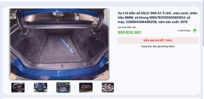 Hạ gi&aacute; d&agrave;n xe si&ecirc;u sang của b&agrave; Trương Mỹ Lan để đấu gi&aacute; lại - Ảnh 1.