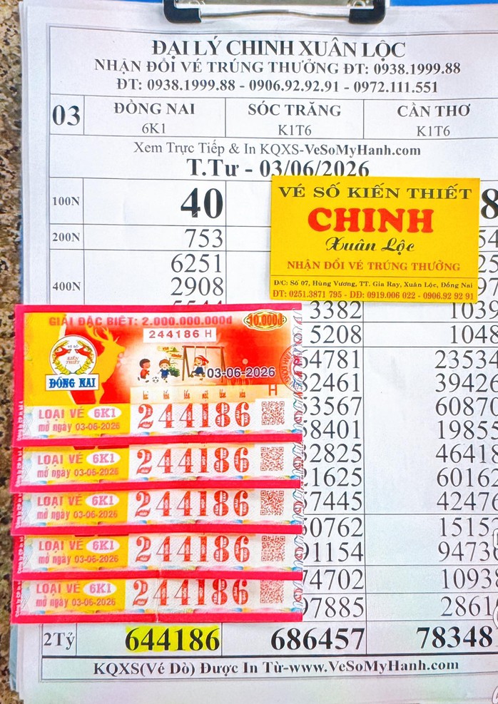Xổ số miền Nam: Giải độc đắc đ&agrave;i S&oacute;c Trăng lập &ldquo;c&uacute; đ&uacute;p&rdquo; tại Vĩnh Long - Ảnh 3.