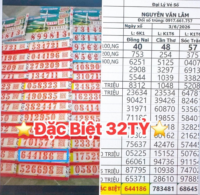 Xổ số miền Nam ng&agrave;y 3-6: Giải độc đắc đ&agrave;i Đồng Nai lộ diện sớm - Ảnh 1.