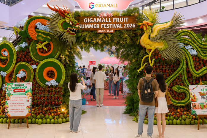 Thưởng thức thi&ecirc;n đường nhiệt đới tại &ldquo;Lễ Hội Tr&aacute;i C&acirc;y Gigamall 2026&rdquo; - Ảnh 2.