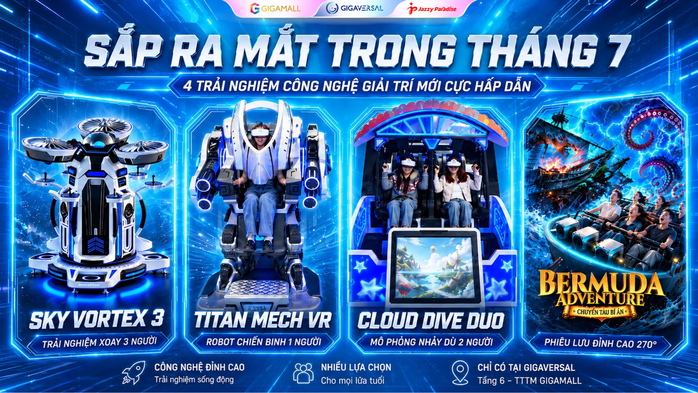 B&ugrave;ng nổ h&egrave; 2026 với loạt si&ecirc;u phẩm c&ocirc;ng nghệ giải tr&iacute; đỉnh cao tại TTTM Gigamall - Ảnh 7.