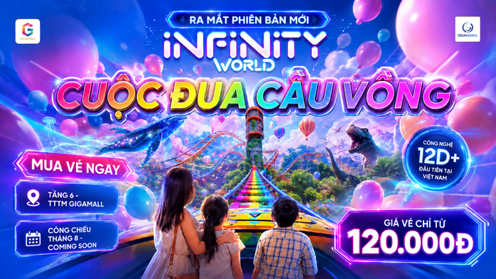 B&ugrave;ng nổ h&egrave; 2026 với loạt si&ecirc;u phẩm c&ocirc;ng nghệ giải tr&iacute; đỉnh cao tại TTTM Gigamall - Ảnh 8.