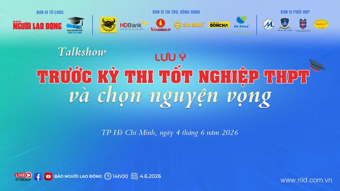 Talkshow - tư vấn "Lưu ý trước kỳ thi tốt nghiệp THPT và chọn nguyện vọng" - Ảnh 2.