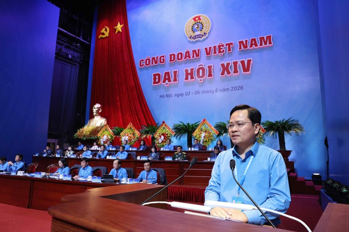 Ban Chấp h&agrave;nh Tổng LĐLĐ Việt Nam kh&oacute;a XIV c&oacute; 145 ủy vi&ecirc;n - Ảnh 1.