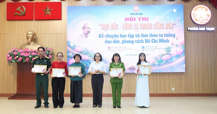  Những câu chuyện về Bác lan tỏa tinh thần đoàn kết ở phường Bình Thạnh - Ảnh 3.