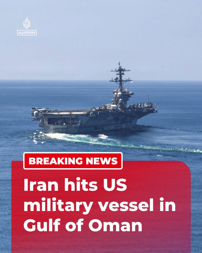 Iran nhắm tàu khu trục Mỹ, Washington cáo buộc “Tehran nói dối” - Ảnh 1. Iran nhắm mục tiêu tàu khu trục Mỹ, Washington cáo buộc “Tehran nói dối” - Ảnh 1.
