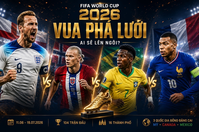Hướng tới World Cup 2026 (*): Hấp dẫn cuộc chiến "Gi&agrave;y v&agrave;ng" - Ảnh 1.