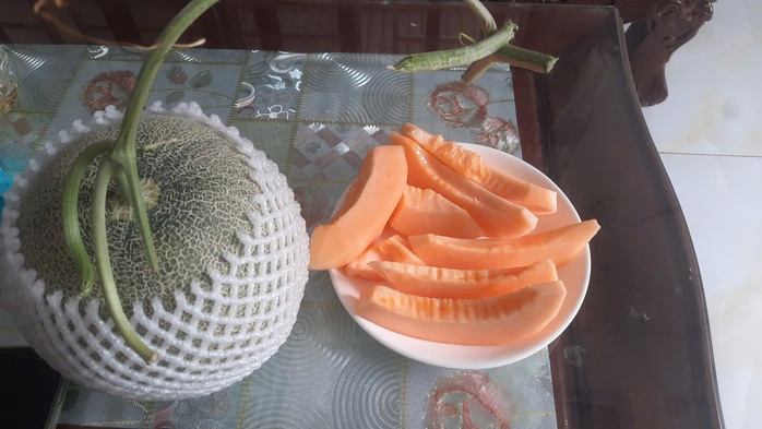 Khá giả nhờ trồng dưa lưới công nghệ cao - Ảnh 3.