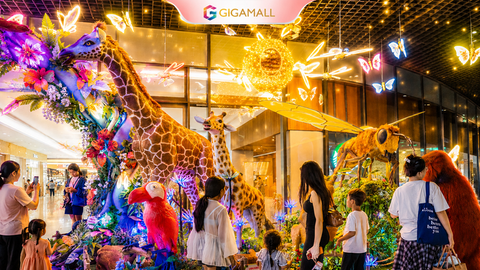 Từ rừng xanh đến vũ trụ công nghệ: Mùa hè kỳ thú đang chờ bạn tại Gigamall - Ảnh 4. Từ rừng xanh đến vũ trụ công nghệ: Mùa hè kỳ thú đang chờ bạn tại Gigamall - Ảnh 4.