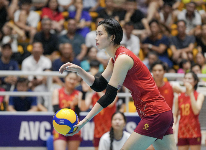 B&oacute;ng chuyền nữ Việt Nam thắng nhọc nhằn Indonesia ở AVC Cup 2026 - Ảnh 2.