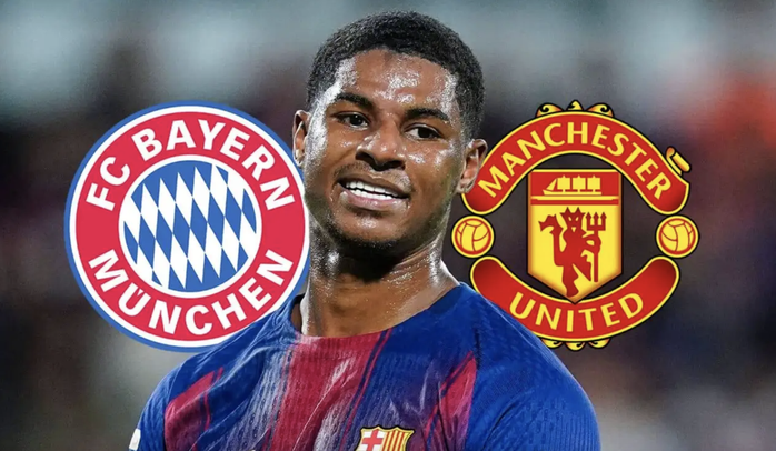 Bayern Munich sẵn s&agrave;ng chi&ecirc;u mộ, Barcelona c&acirc;n nhắc giữ ch&acirc;n Rashford - Ảnh 2.