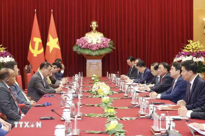 Thường trực Ban Bí thư Trần Cẩm Tú tiếp các chính đảng các nước Đông Nam Á - Ảnh 1.