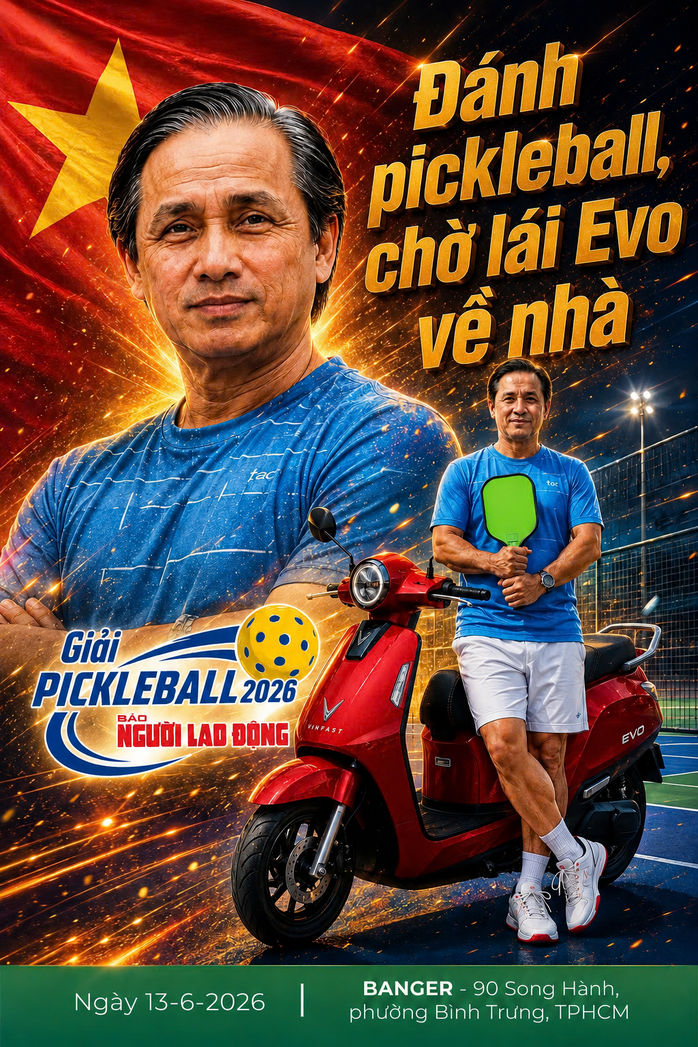 Giải Pickleball B&aacute;o Người Lao Động năm 2026: Chốt danh s&aacute;ch đăng k&yacute; thi đấu ng&agrave;y 8-6 - Ảnh 4.