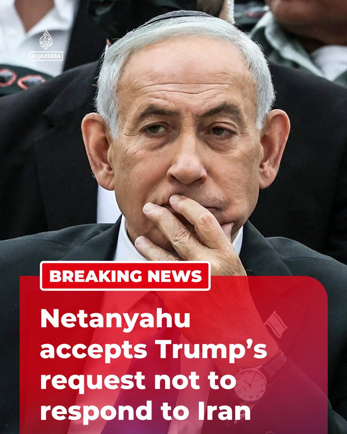 Ông Donald Trump yêu cầu Israel "dừng tay" sau đòn trả đũa của Iran - Ảnh 2. Ông Donald Trump yêu cầu Israel "dừng tay" sau đòn trả đũa của Iran - Ảnh 2.