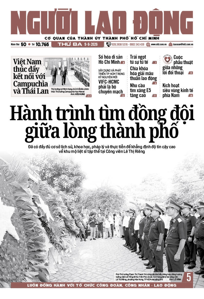 Báo in ngày 9-6: Hành trình tìm đồng đội giữa lòng thành phố - Ảnh 1.
