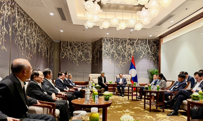 Thủ tướng Lào ghi nhận đóng góp của VRG cho phát triển kinh tế Lào 2026 - Ảnh 2. Thủ tướng Lào ghi nhận đóng góp của VRG cho phát triển kinh tế Lào 2026 - Ảnh 2.