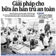 Báo in ngày 15-4: Giải pháp cho bữa ăn bán trú an toàn