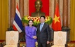 Chủ tịch nước Lương Cường tiếp Thủ tướng Thái Lan Paetongtarn Shinawatra