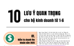 Những lưu ý quan trọng cho hộ kinh doanh từ 1-6