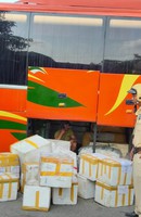 Gần 800 kg nem, chả heo không kiểm dịch từ Hà Nội theo xe khách vào đến tận TP HCM