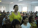 Tuyên truyền về nuôi dạy con cho công nhân Tuyên truyền về nuôi dạy con cho công nhân