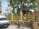 Bị truy sát, một thanh niên chết trong sân chùa Bị truy sát, một thanh niên chết trong sân chùa