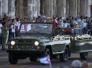 Tro cốt lãnh tụ Fidel Castro đi dọc đất nước Tro cốt lãnh tụ Fidel Castro đi dọc đất nước