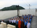 Xúc động lễ chào cờ đón Tết Độc lập trên đảo Hòn Khoai Xúc động lễ chào cờ đón Tết Độc lập trên đảo Hòn Khoai