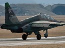 Chiến đấu cơ Su-25 của Nga rơi vào khu dân cư Chiến đấu cơ Su-25 của Nga rơi vào khu dân cư