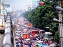 Cuối năm, tắc đường dữ dội Cuối năm, tắc đường dữ dội