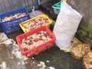 400kg thịt gà “ngậm” hàn the, chế biến gần cống thoát nước 400kg thịt gà “ngậm” hàn the, chế biến gần cống thoát nước