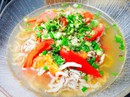 Độc đáo cá cơm kho ngót ngày mưa Độc đáo cá cơm kho ngót ngày mưa