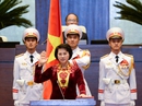 Bà Nguyễn Thị Kim Ngân tuyên thệ nhậm chức Chủ tịch QH Bà Nguyễn Thị Kim Ngân tuyên thệ nhậm chức Chủ tịch QH